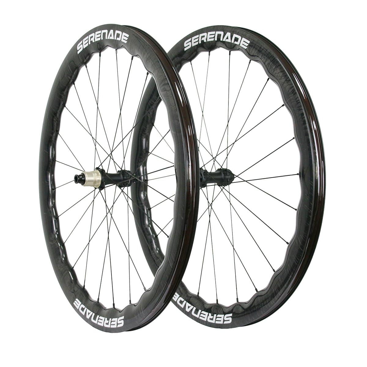 Ultra-light 1340g Serenade SW5045S gravel bike wheels setup